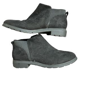 Dr. Scholl's Black Ankle Boots Womens Sz 8.5 Comfort Bootie Casual Work Shoes